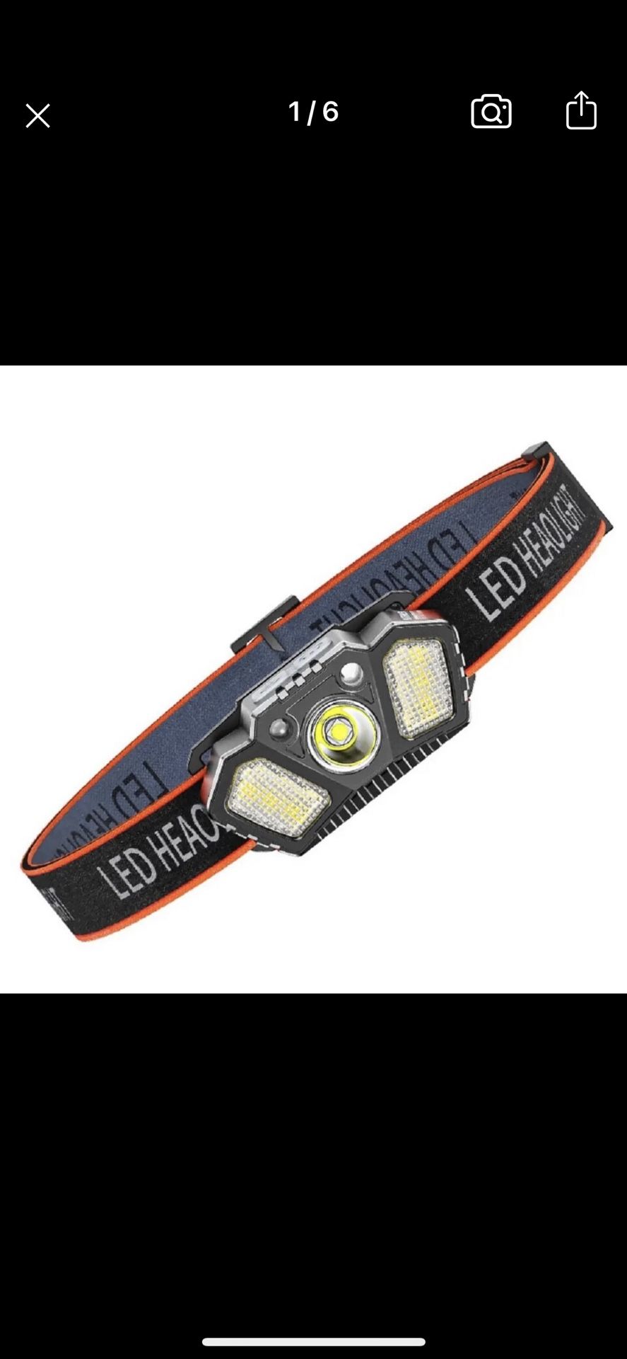 Rechargeable Headlamp