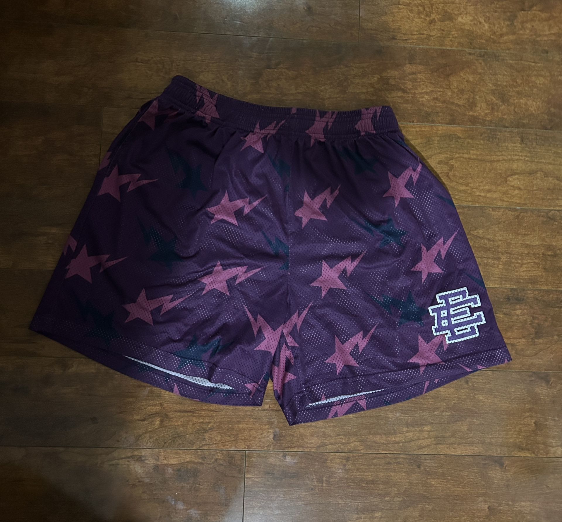 Eric Emanuel Shorts Bape Collab