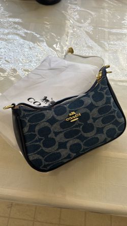 Coach denim purse