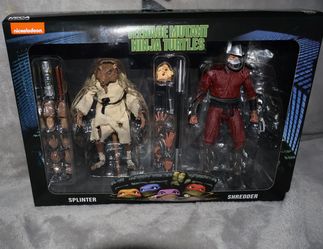 Teenage Mutant Ninja Turtles splinter and shredder
