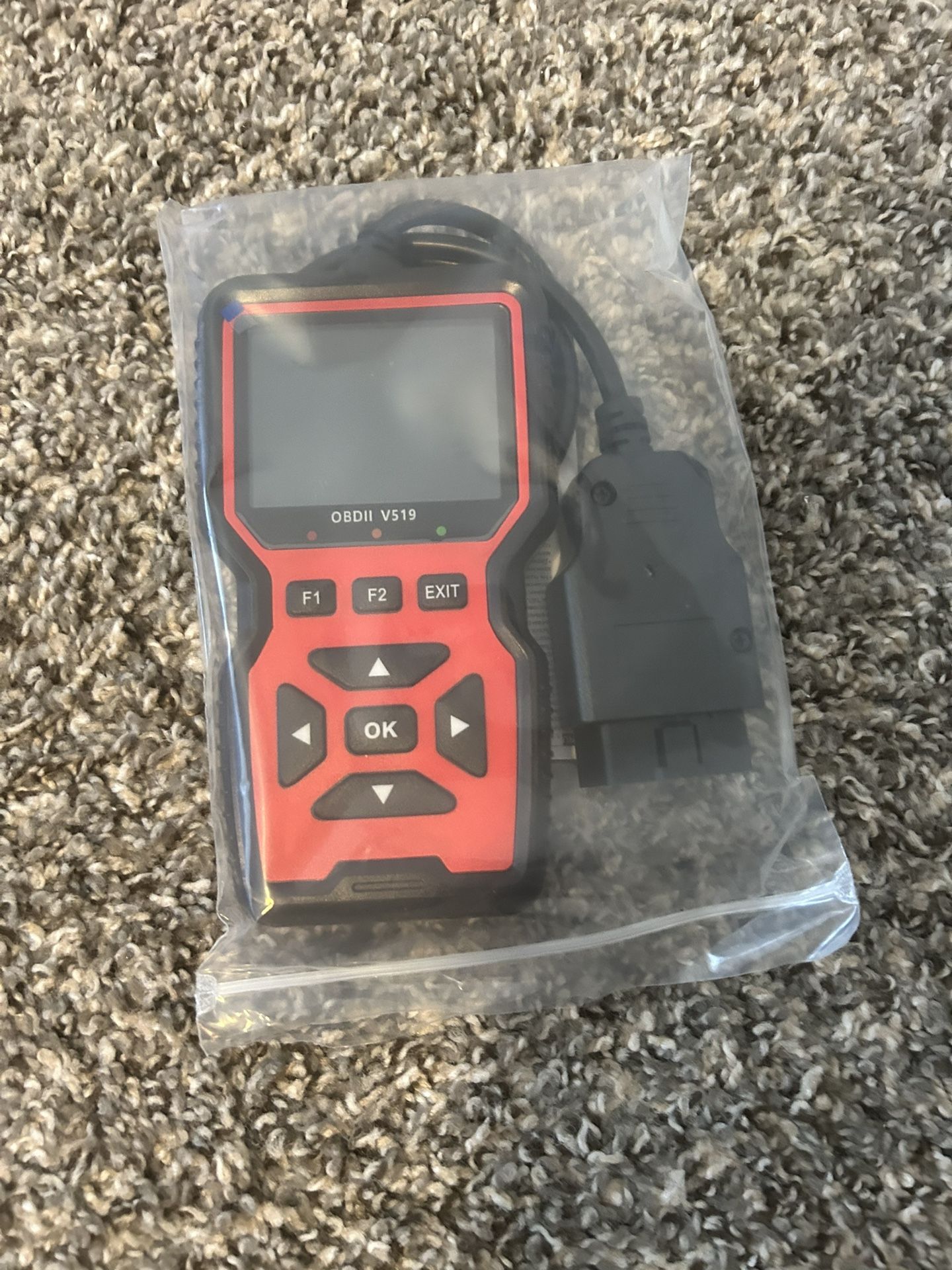 Car Code Reader (Diagnostic Scan Tool For Cars — OBD2 (OBDII) V519