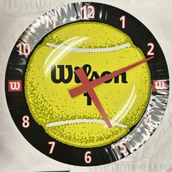 Wilson Giant Tennis Ball Wall Clock