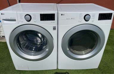 LG Front Load Washer and Dryer Set