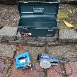 Makita Jigsaw and Bosch Orbital Sander
