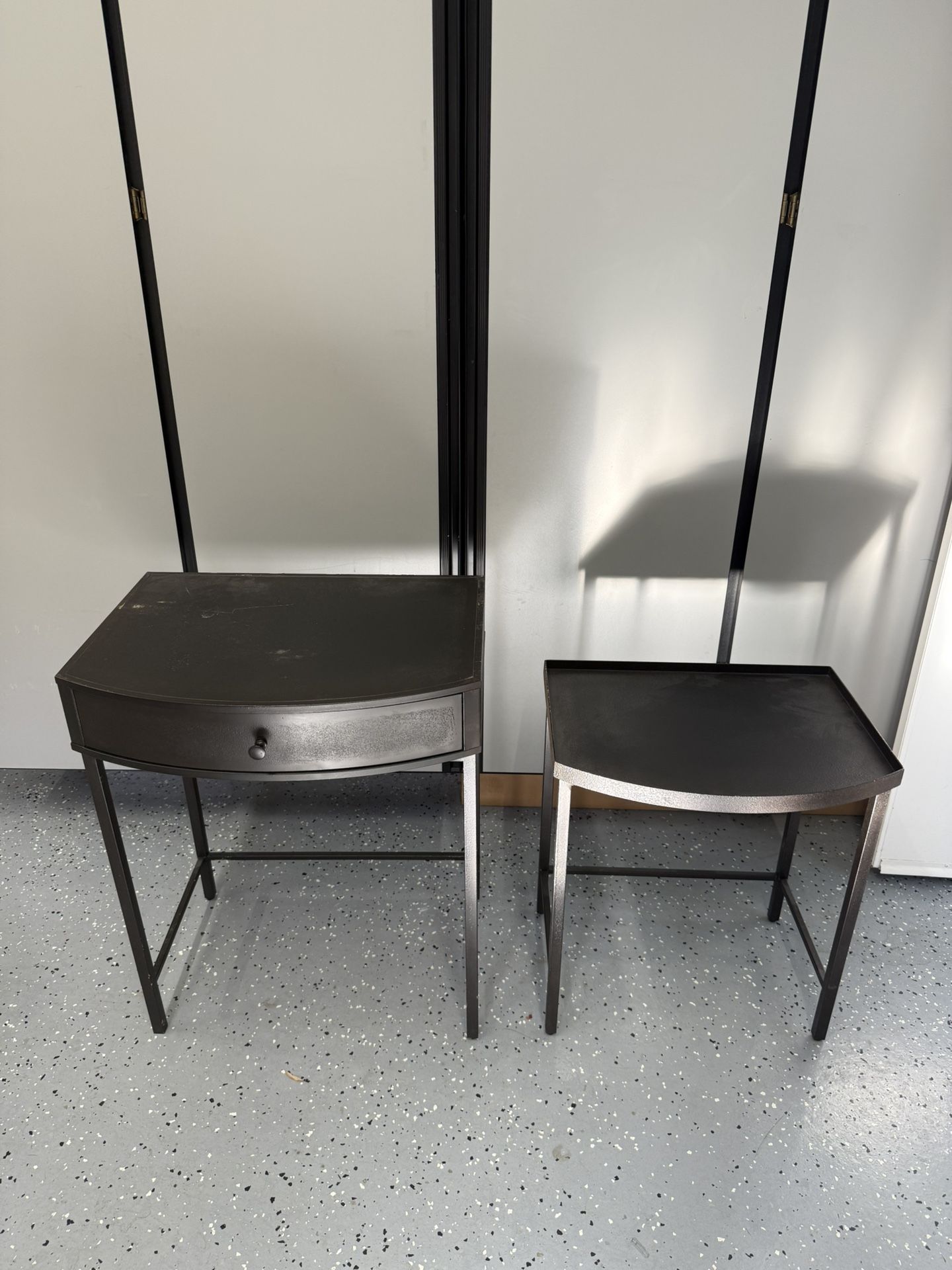 Iron End Table (they nest)