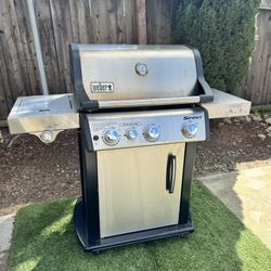 Weber Spirit SP-335 Propane Grill Stainless Steel BBQ Propane Grill 