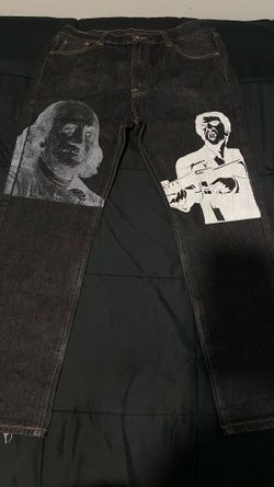 Rare SDL Jeans  scarface x benji
