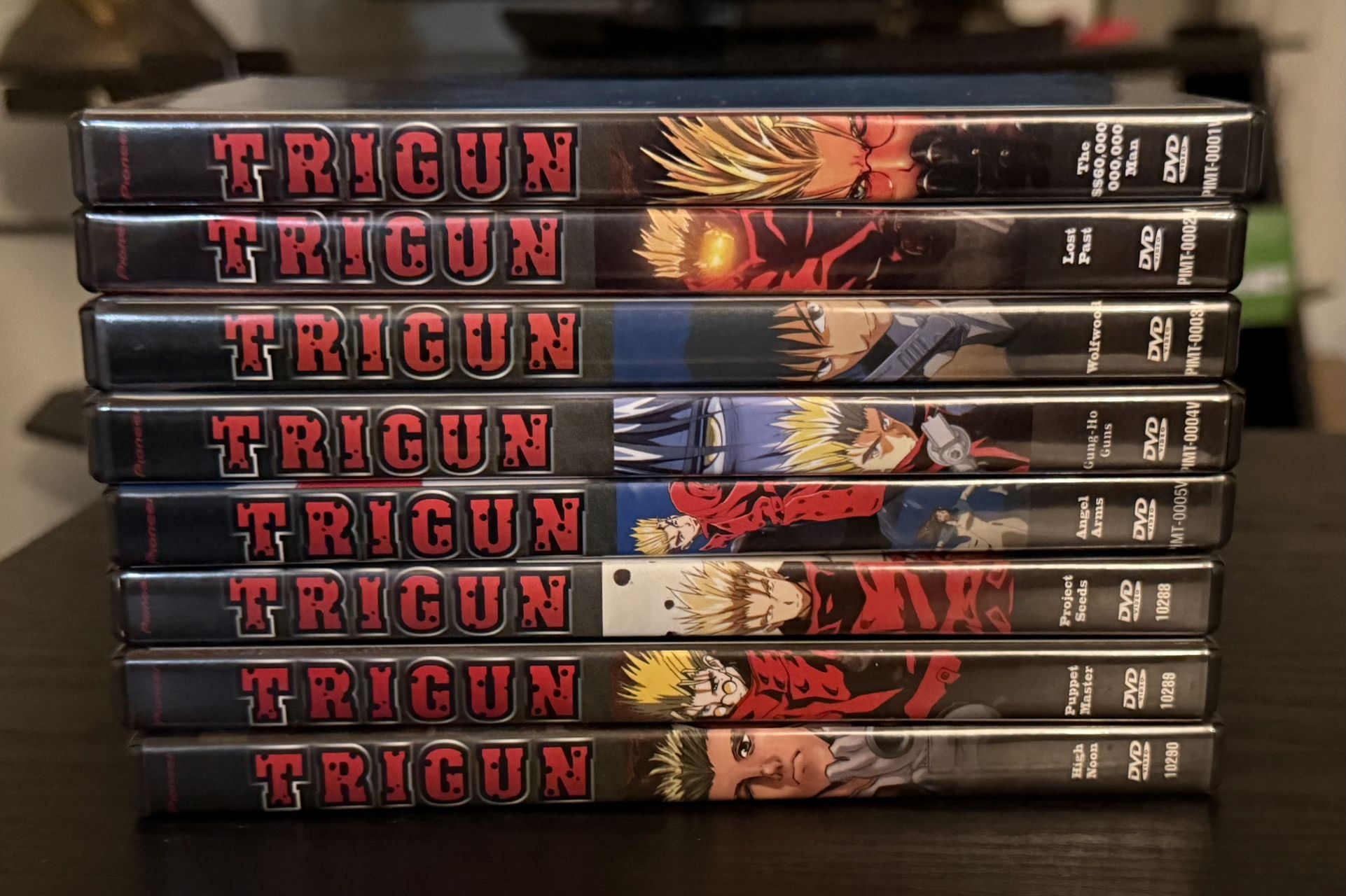 Trigun - Complete Series 1998 DVD 8-Disc Set Anime All 26 Episodes - Great Discs