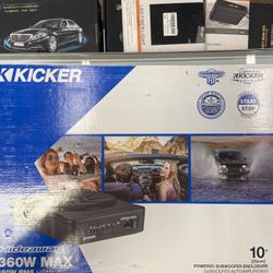 Kicker 10 Inch Powered Subwoofer Encloser
