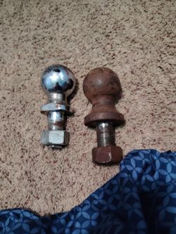 Tow hitch ball