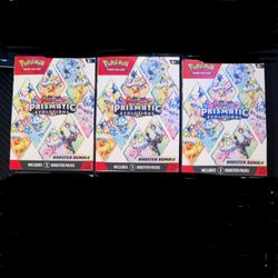 Prismatic Evolutions Booster Bundle