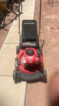 Troy built lawnmower