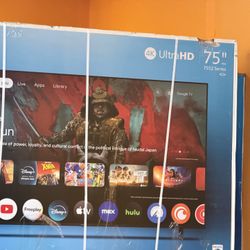 75”PHILLIPS UHD 4K SMART TV