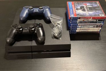 Sony Ps4 500gb console + controller + choose any 2 games
