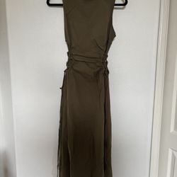 Olive Green Dress