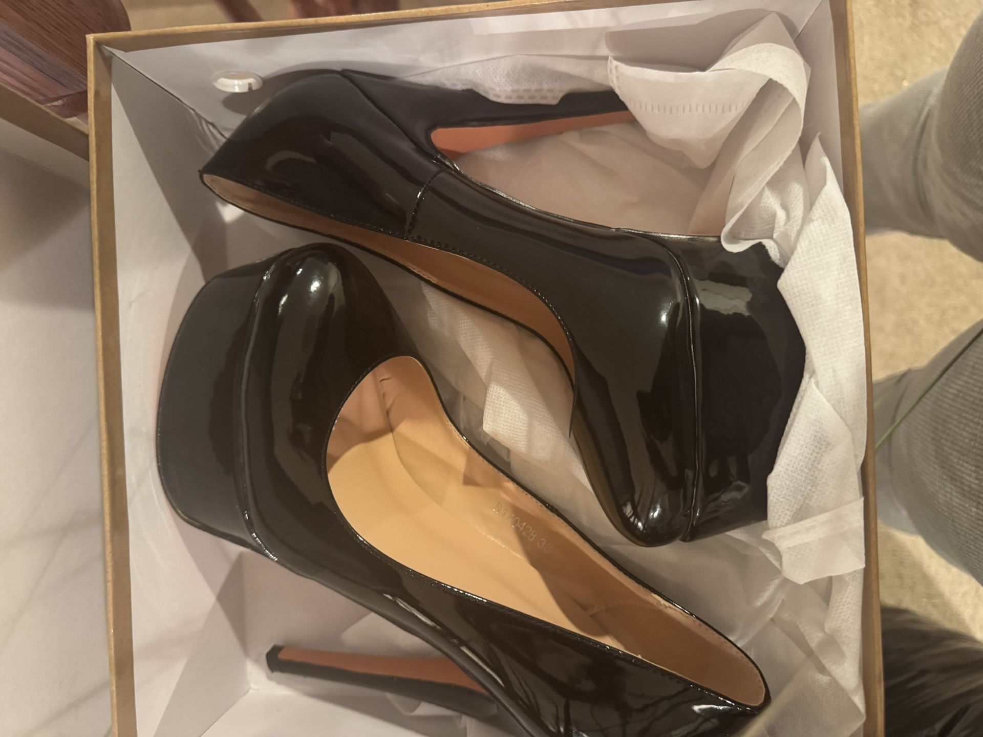 Black Stiletto heels