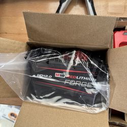 Milwaukee 12ah forge battery and charger