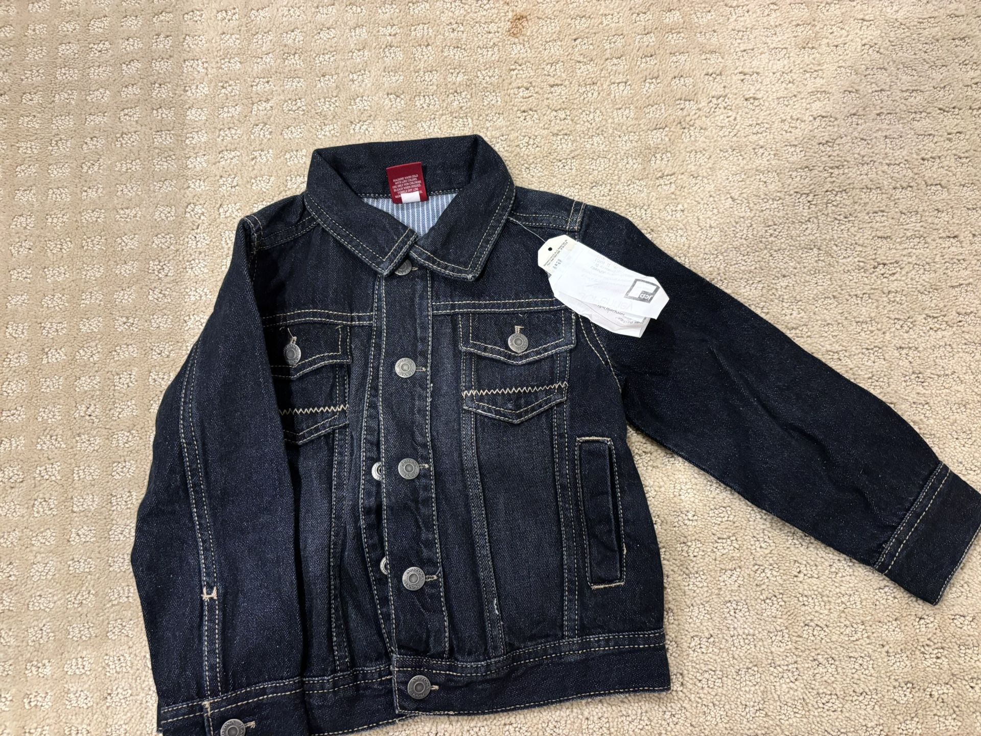 Kids Jean Jacket Size 3Y