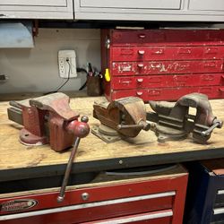 3 Vises. Wilton, Columbian, Yost 