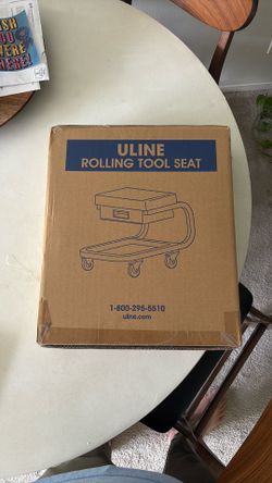 ULINE Rolling Tool Seat