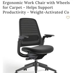 Steelcase Series 1 Ergonomic Office Chair – Black