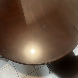 Breakfast Table with Glass Top