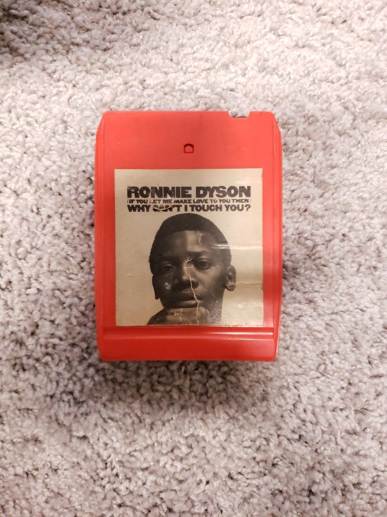 8 Track Tape Cartridge- Ronnie Dyson "Why Can't I Touch You "