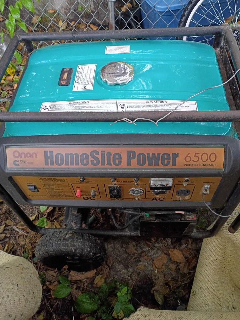 Onan "HomeSite Power"6500 Portable Generator