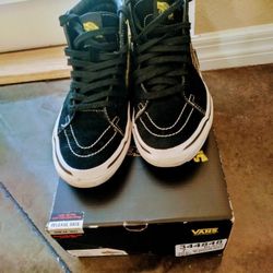 Rare Vans SpongeBob Gigliotti  High Top Shoes 7