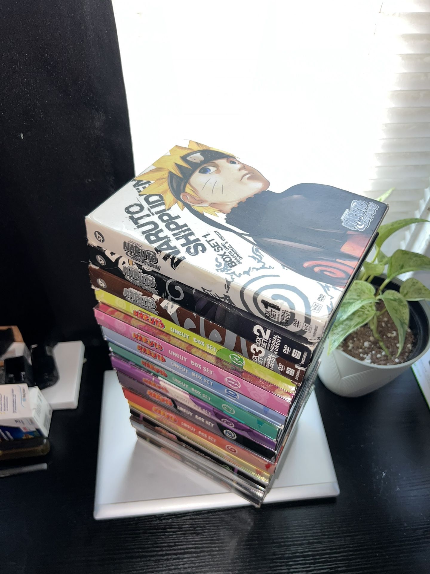 Naruto DVD’s Uncut Box Sets 1-15