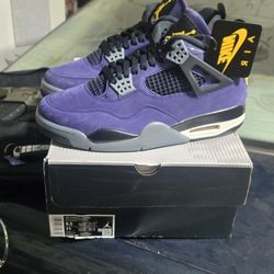 Jordan 4 Lakers