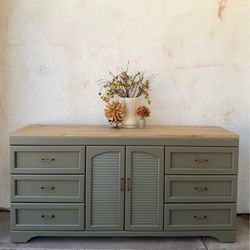 MCM DRESSER W/ RUSTIC CHARM