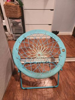 Blue Bunjo bungee chair