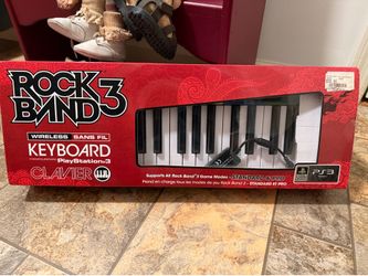 Rock Band 3 Wireless Keyboard in original box