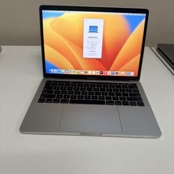 Apple 13” 2018 MacBook Pro Retina touch Bar 2.3ghz Quad Core i5 16gb RAM 512gb Flash macOS Ventura 