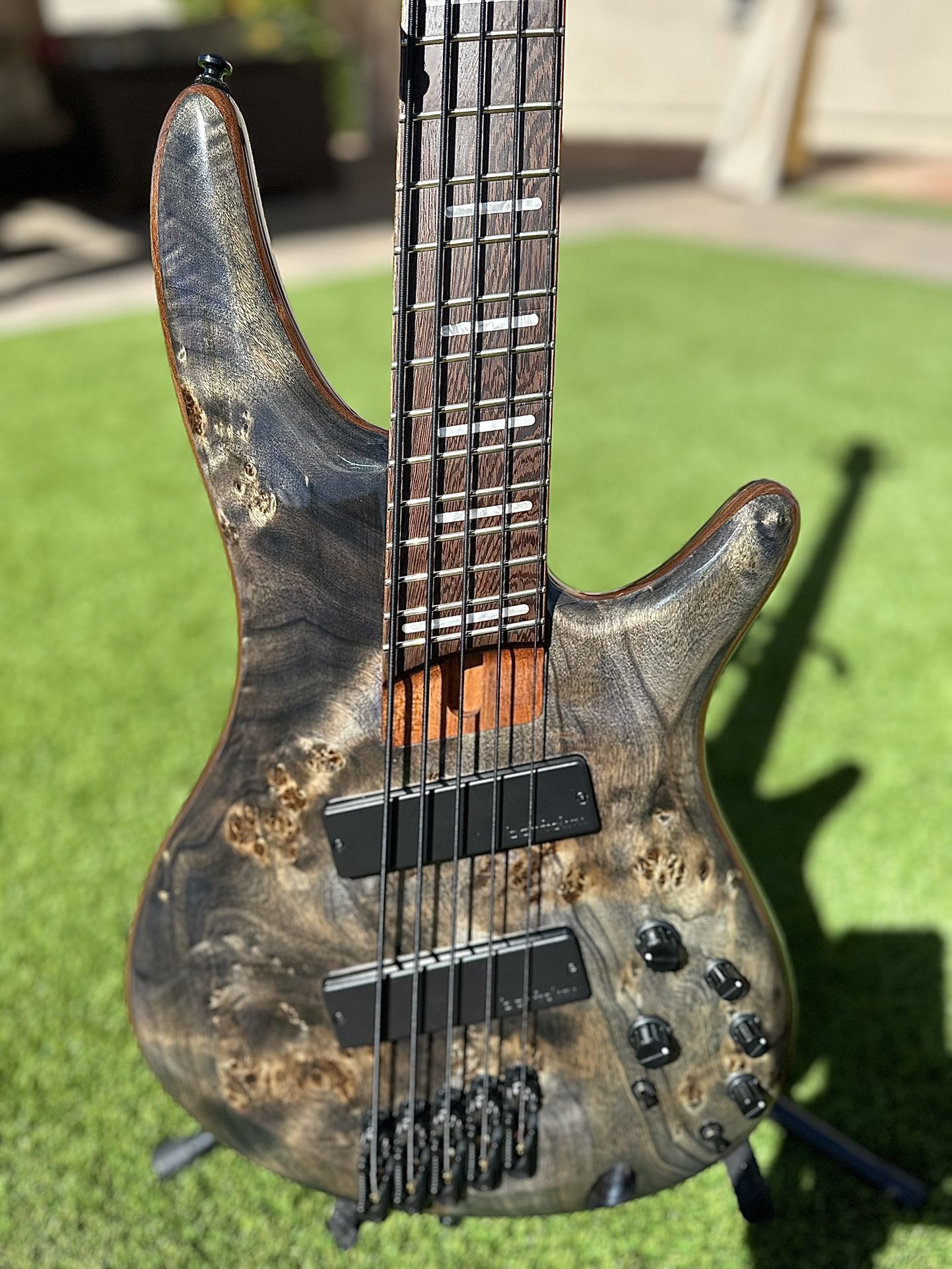 Ibanez Bass Workshop SRM805 Multi-scale 5-String Bass Guitar 