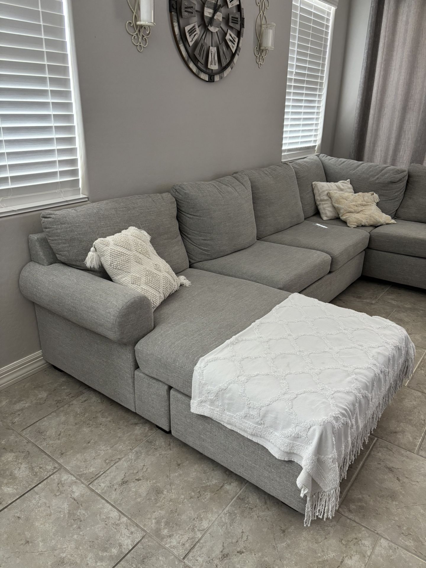 Living Spaces Sectional