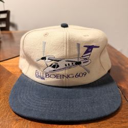 Vintage Bell Boeing 609 Hat