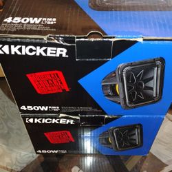Kicker 8-in Solo-Baric Subwoofers