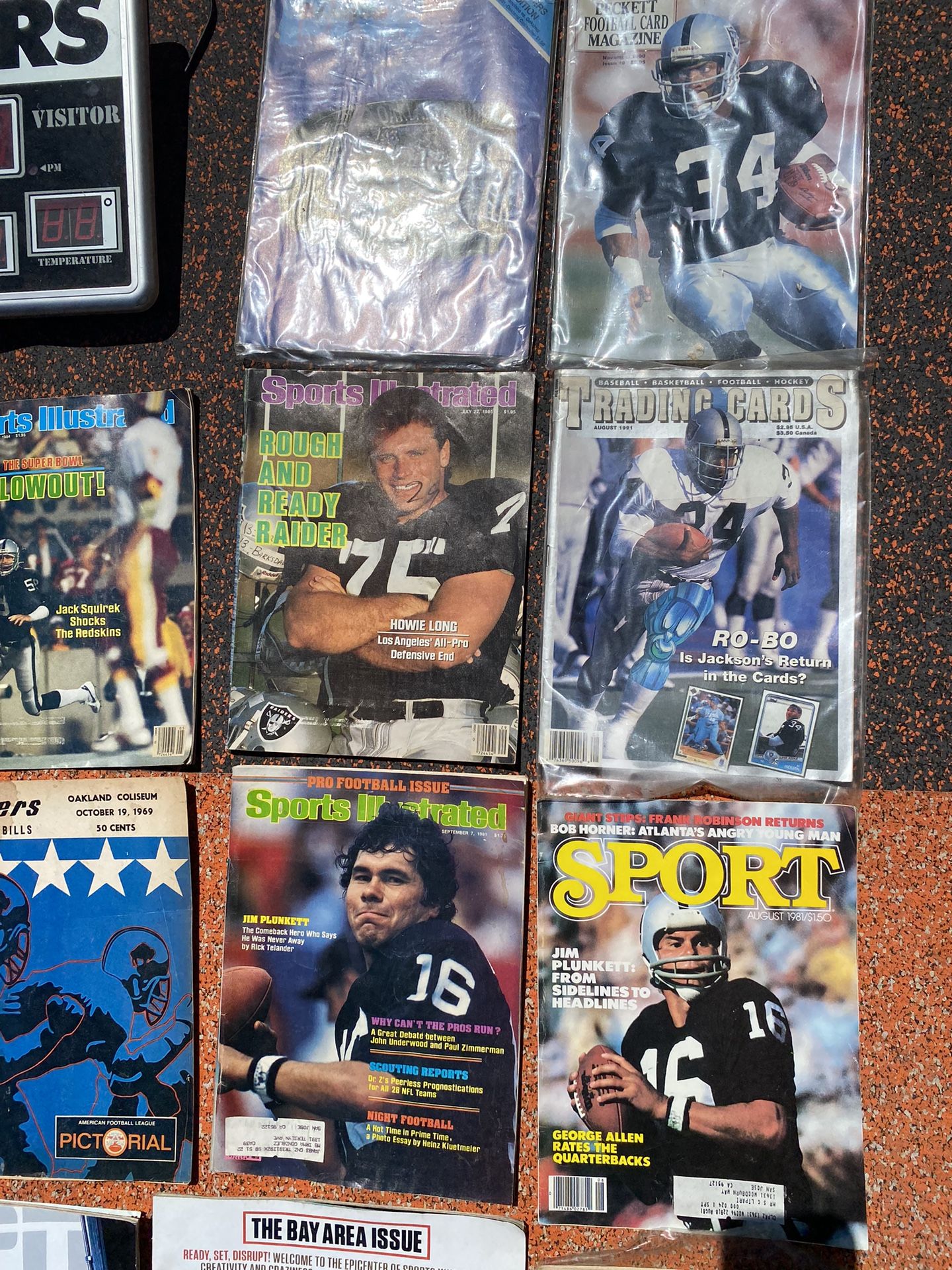 Raiders Game Day Programs & Magazines.