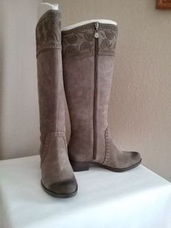 Tall Suede Boots