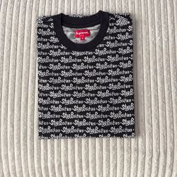 Supreme Stay Positive Jacquard T-shirt - Black