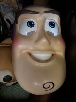 Buzz Lightyear Large Plastic mask for Halloween costume add on