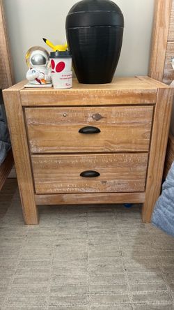 Solid wood Nightstand and dresser