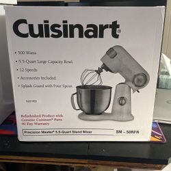 New Cuisinart 5.5 Qt Mixer