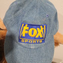 Vintage Fox's Sports Denim Hat