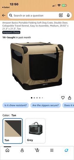 Portable Folding Pet Crate