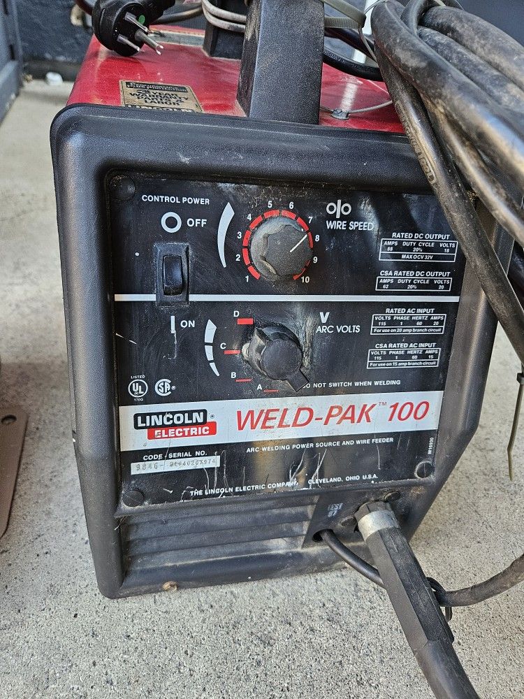 Lincoln electric welder