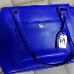 Blue Ralph Lauren Purse