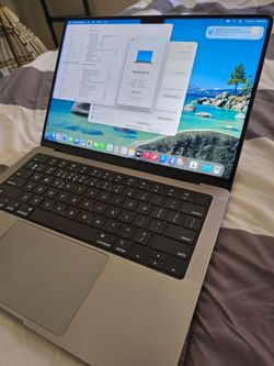 2021 Macbook Pro A2442,M1 Pro,14",512Gb,16Gb,Non Touchbar,Good Condition, Grade A, Grey Color, Genuince AC Charger, Office 2022,Warranty on Sale Today